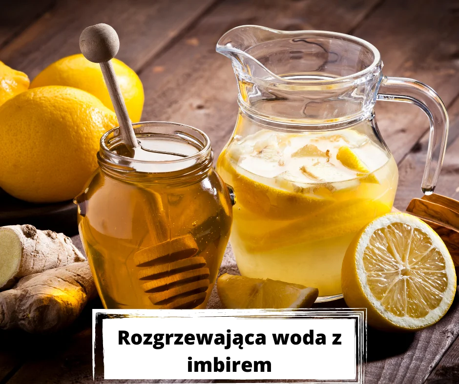 Rozgrzewający napój z imbirem